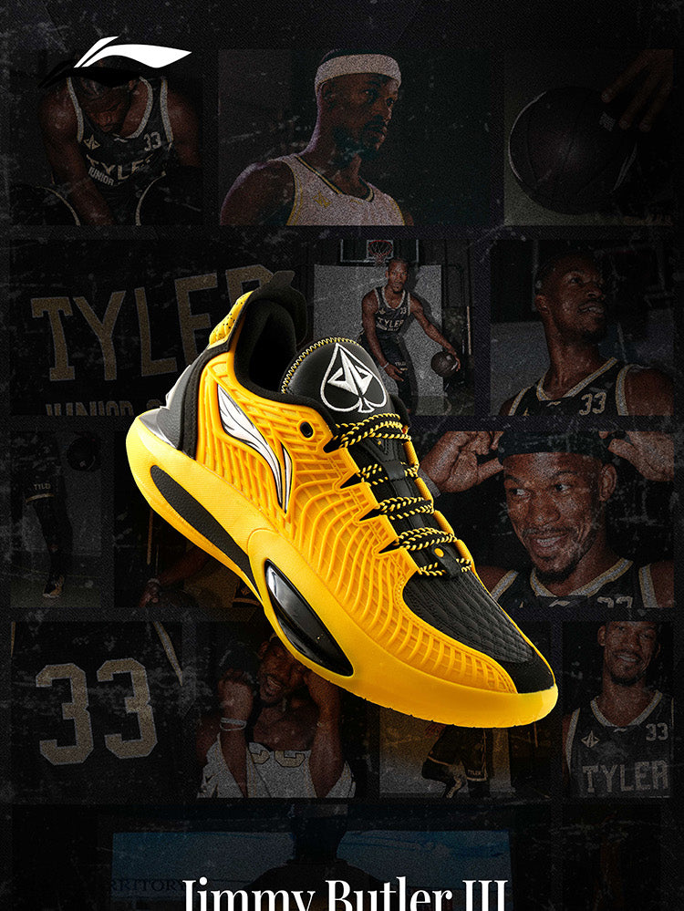 Li-Ning Jimmy Butler 3 - Amarelo/Preto