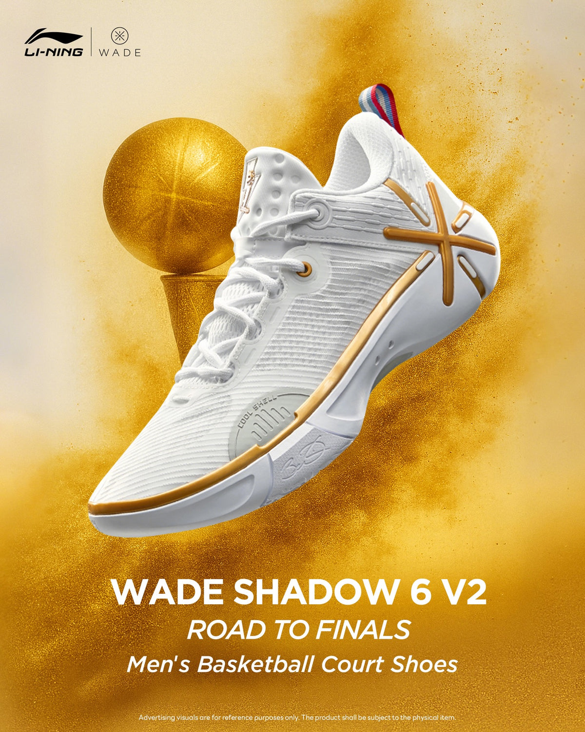 Li-Ning Wade Shadow 6 V2 Road to Finals basketball shoe poster