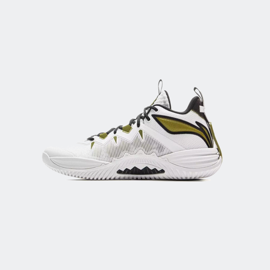 Li-Ning BADFIVE Storm 2025 - Branco/Verde Oliva