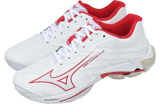 Mizuno WAVE LIGHTNING White Red