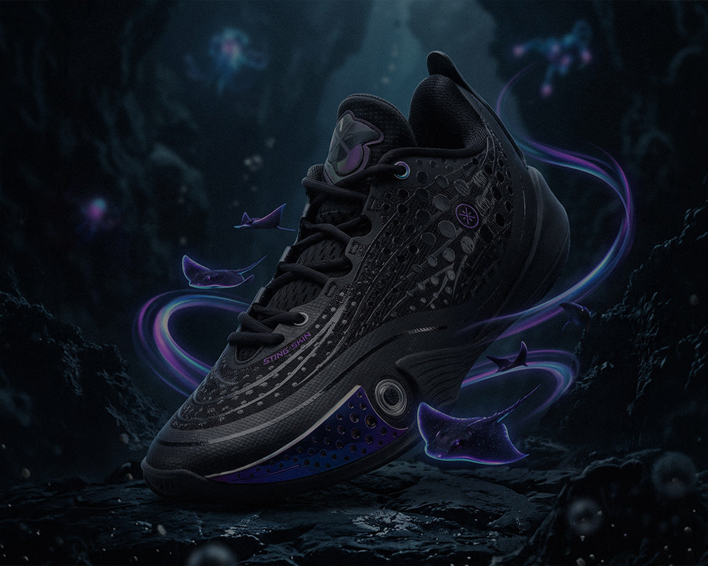 Li-Ning Wade 808 6 Ultra Dark Stingray basketball shoe