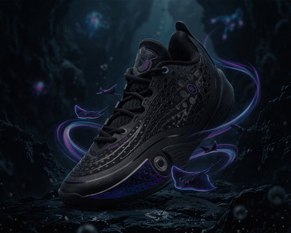 Li-Ning Wade 808 6 Ultra Dark Stingray basketball shoe